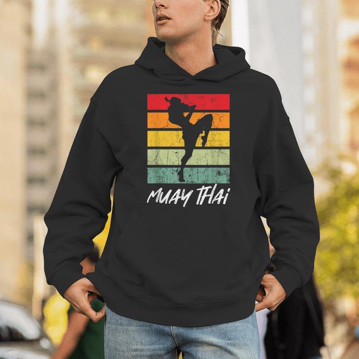 Retro Muay Thai Vintage MMA Martial Arts Thailand Boxing Unisex Hoodie
