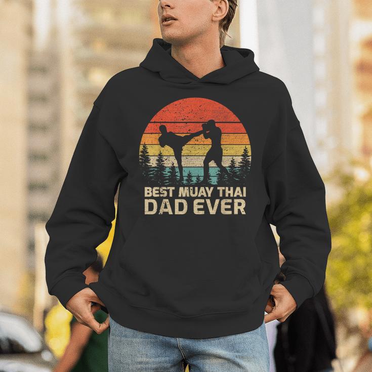 Retro Vintage Best Muay Thai Dad Ever Father's Day Unisex Hoodie Retro Vintage Best Muay Thai Dad Ever Father's Day Unisex Hoodie