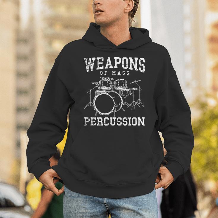Rock Musician Drummer Drum Kit Unisex Hoodie