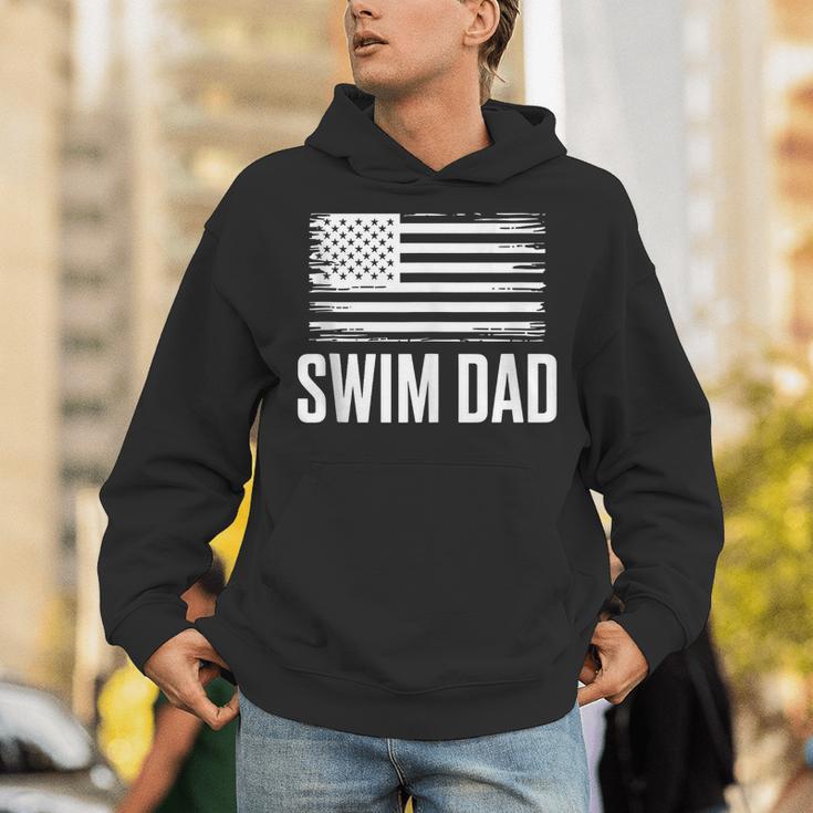 Swim Dad Art For Dad Father Men Swim Team Dad Swimming Coach Unisex Hoodie Swim Dad Art For Dad Father Men Swim Team Dad Swimming Coach Unisex Hoodie