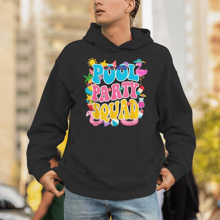 Swimming Pool Party Squad Beach Pool Party Matching Beach Unisex Hoodie