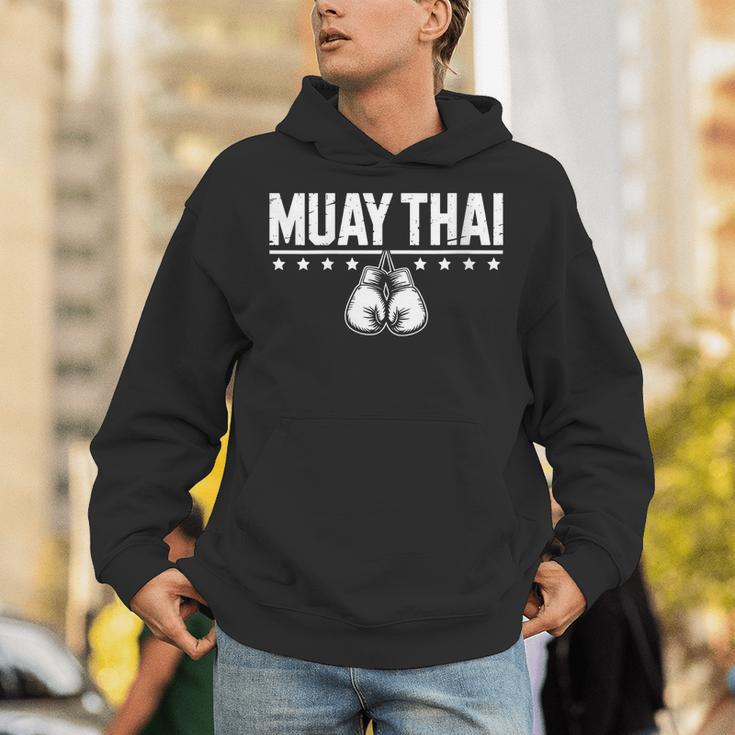 Women's Cute Muay Thai Art For Men Women Kids Muay Thai Lovers Unisex Hoodie