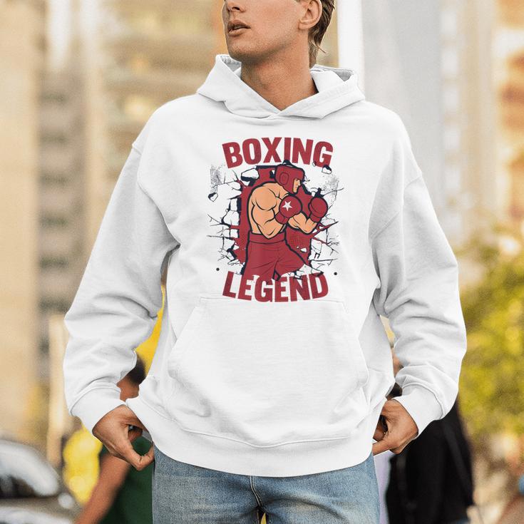 Boxing Legend Professional Boxer Muay Thai Boxing Unisex Hoodie