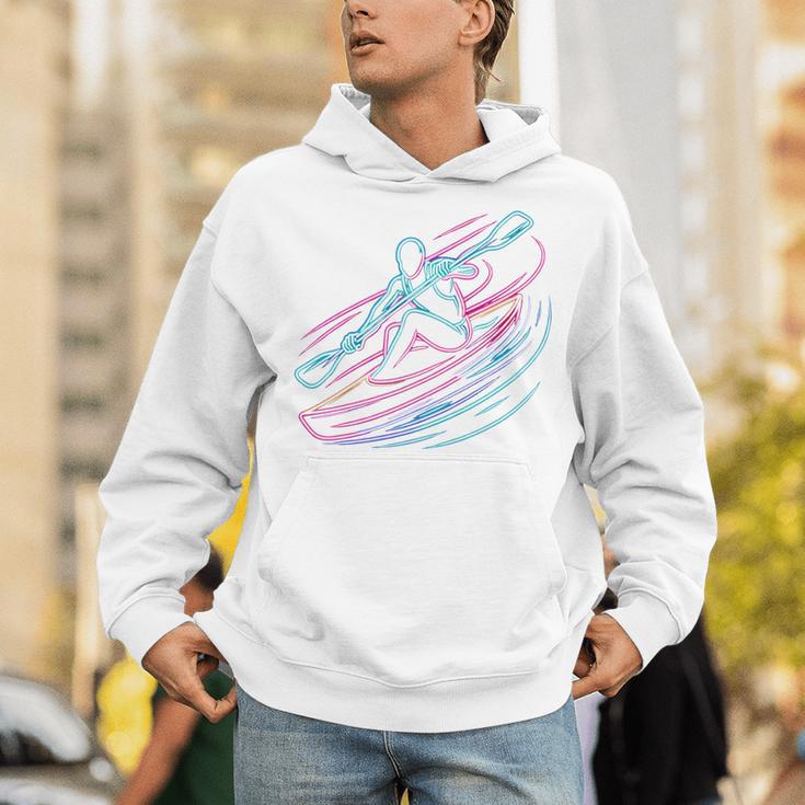 Canoe Canoeing Kayak Paddling Canoeist Unisex Hoodie