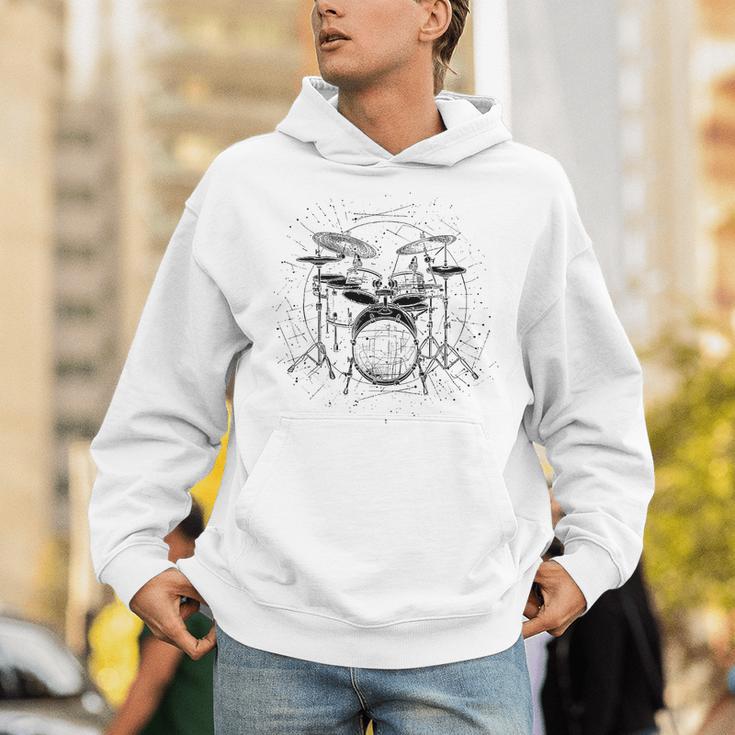 Drum Kit Premium Tri-Blend Unisex Hoodie Drum Kit Premium Tri-Blend Unisex Hoodie