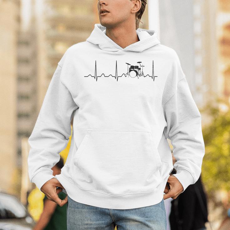 Drum Kit Set Drummer Sweatshirt Unisex Hoodie Drum Kit Set Drummer Sweatshirt Unisex Hoodie