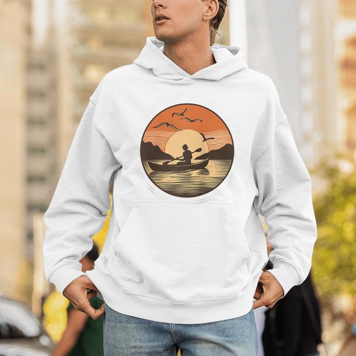 Kayak Kayaker Canoes-Boating Paddle-Life Canadier-Canoe Raglan Baseball Tee Unisex Hoodie
