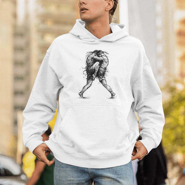 Muay Thai Kickboxing Nak Muay Thai Boxing Fighter Unisex Hoodie