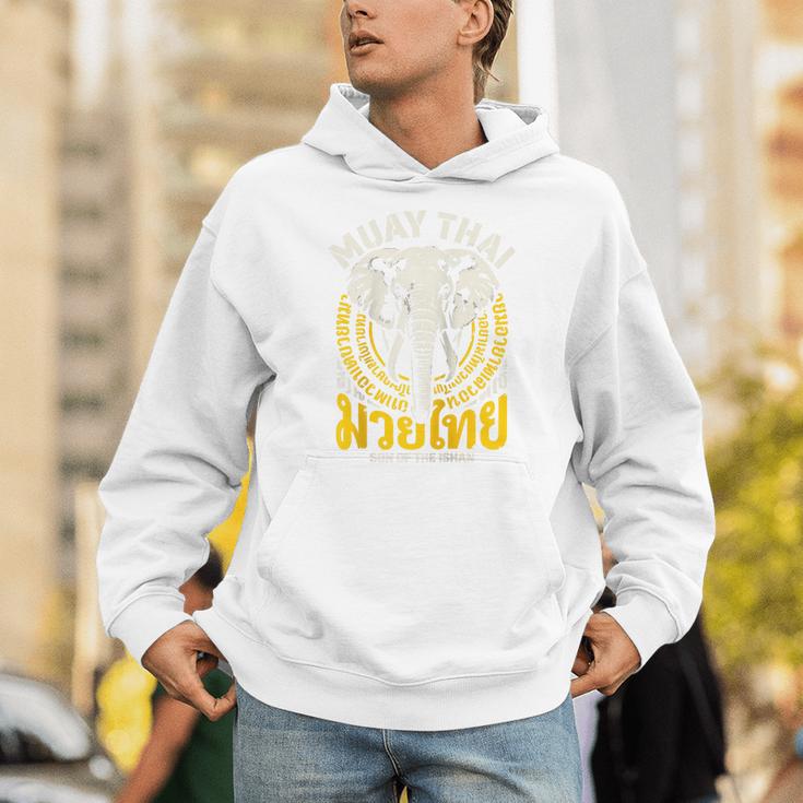 Muay Thai Thailand Fighter Martial Arts Son Of The Ishan Tee Raglan Baseball Tee Unisex Hoodie