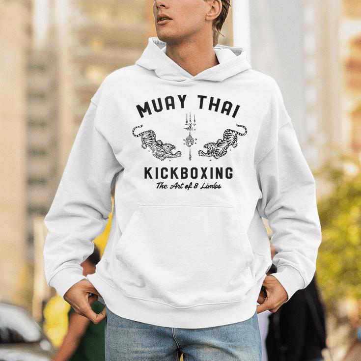 Muay Thai Twin Tigers MMA Warrior Fight Unisex Hoodie