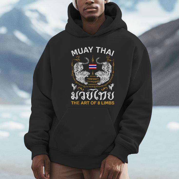 The Art Of 8 Limbs Sak Yant Tiger Muay Thai Unisex Hoodie The Art Of 8 Limbs Sak Yant Tiger Muay Thai Unisex Hoodie