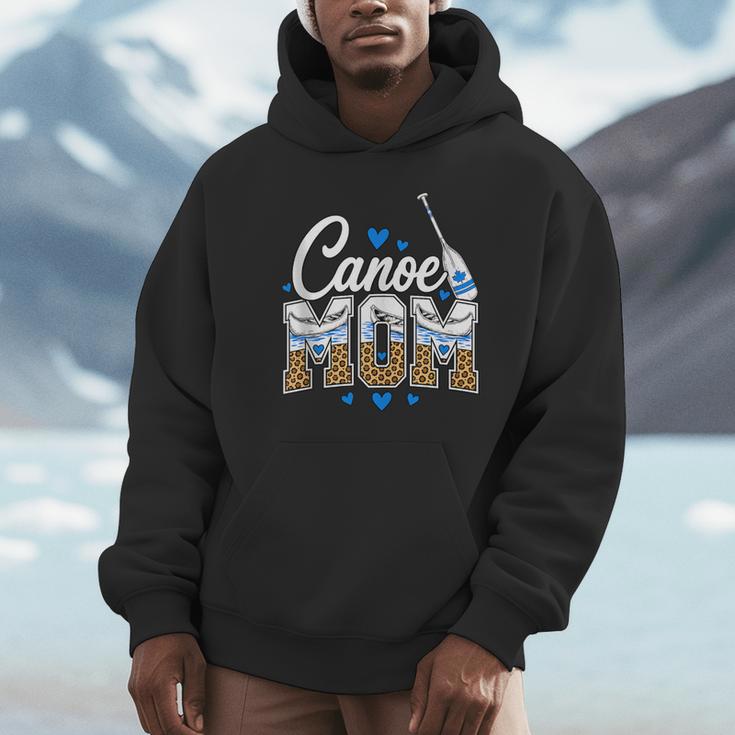 Canoe Mom Leopard Print Paddle River Lake Sport Mother Unisex Hoodie Canoe Mom Leopard Print Paddle River Lake Sport Mother Unisex Hoodie