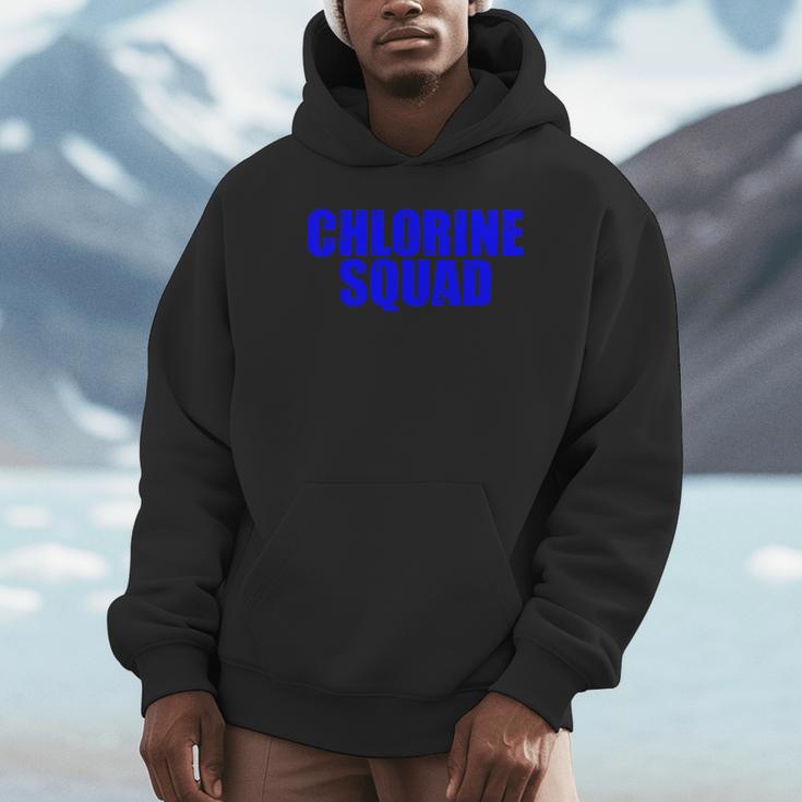 Chlorine Crew Swimming Unisex Hoodie Chlorine Crew Swimming Unisex Hoodie