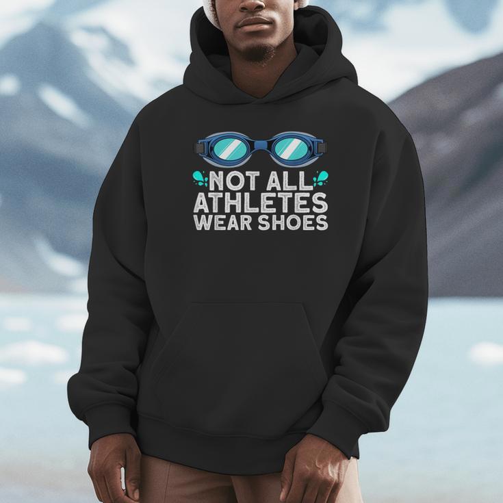 Cool Swimming For Men Women Swimmer Swim Instructor Goggles Unisex Hoodie