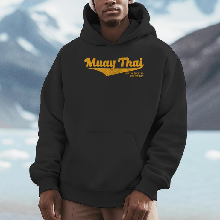 Distressed Muay Thai Kickboxing MMA BJJ Thailand T-Shirt Unisex Hoodie Distressed Muay Thai Kickboxing MMA BJJ Thailand T-Shirt Unisex Hoodie