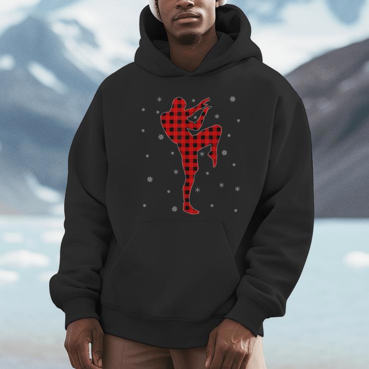 Matching Muay Thai Martial Arts Christmas Pajama Unisex Hoodie