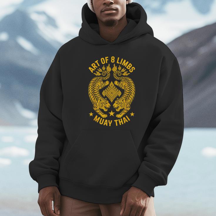 Muay Thai Art Of 8 Limbs Thai Boxing Unisex Hoodie