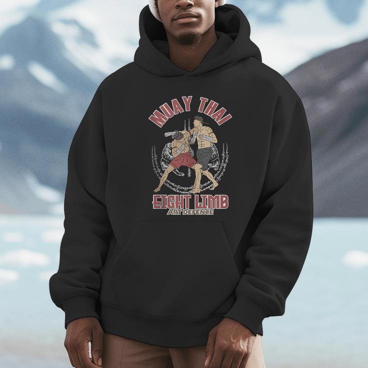 Muay Thai Eight Limb Art Defence Unisex Hoodie