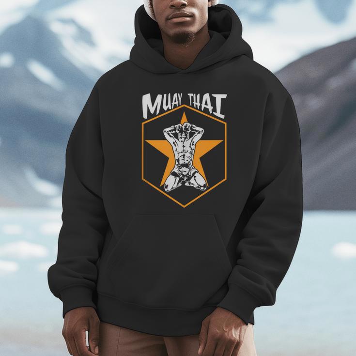 Muay Thai Fighter Sleeveless Unisex Hoodie