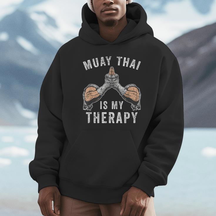 Muay Thai Fighter Martial Arts Sport Muay Thai Unisex Hoodie