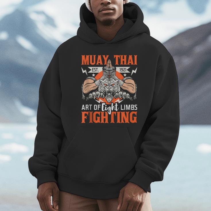 Muay Thai Fighting MMA Thai Boxing Mixed Martial Arts Unisex Hoodie