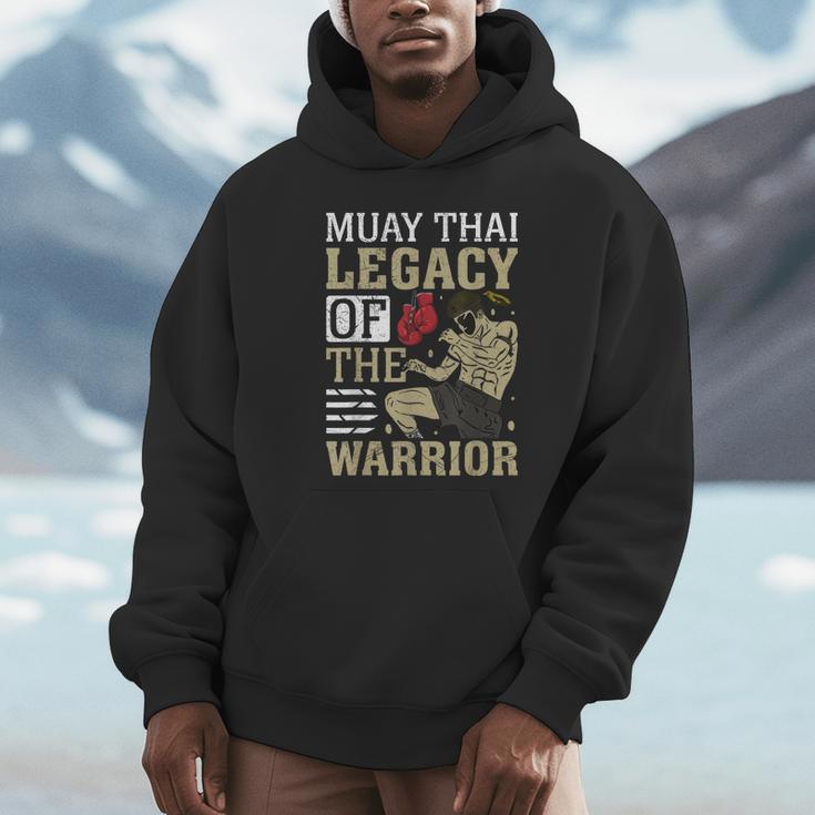Muay Thai Legacy Of The Warrior Muay Thai Unisex Hoodie
