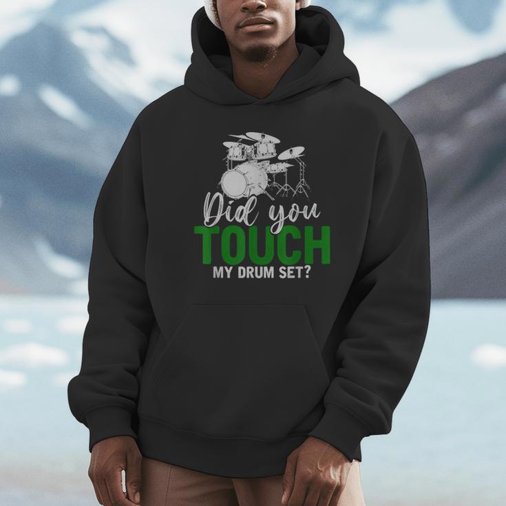 Rock Musical Instrument Band Drummer Drum Kit Unisex Hoodie Rock Musical Instrument Band Drummer Drum Kit Unisex Hoodie