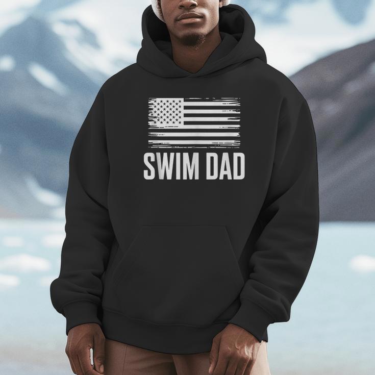 Swim Dad Art For Dad Father Men Swim Team Dad Swimming Coach Unisex Hoodie Swim Dad Art For Dad Father Men Swim Team Dad Swimming Coach Unisex Hoodie