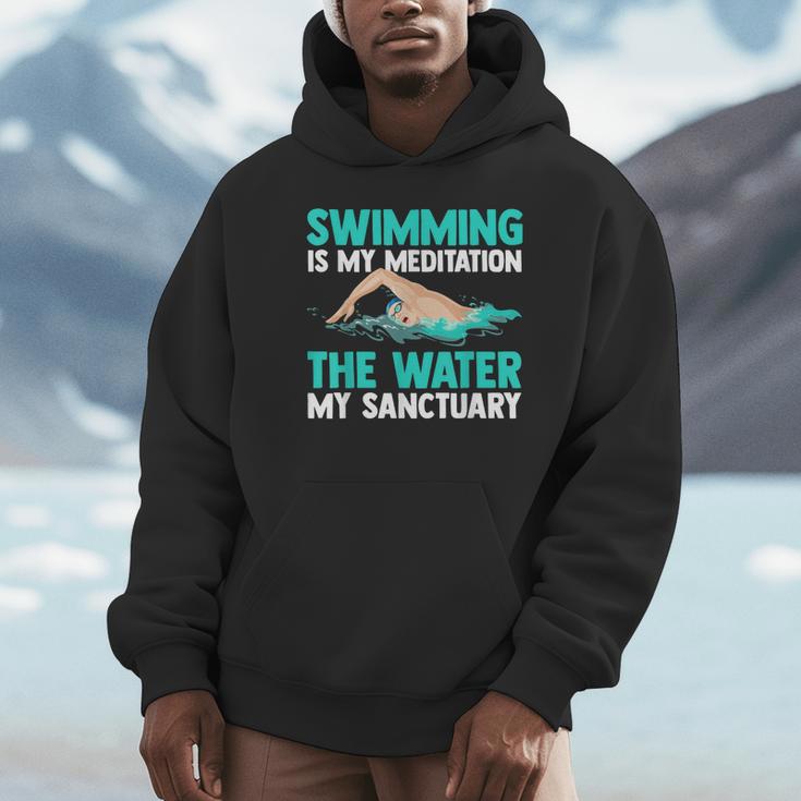 Swim Swimmers Swimming Unisex Hoodie