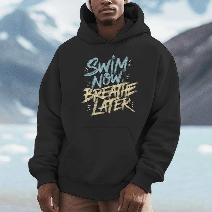 Swimmer Saying Swim Team Swimming Unisex Hoodie Swimmer Saying Swim Team Swimming Unisex Hoodie