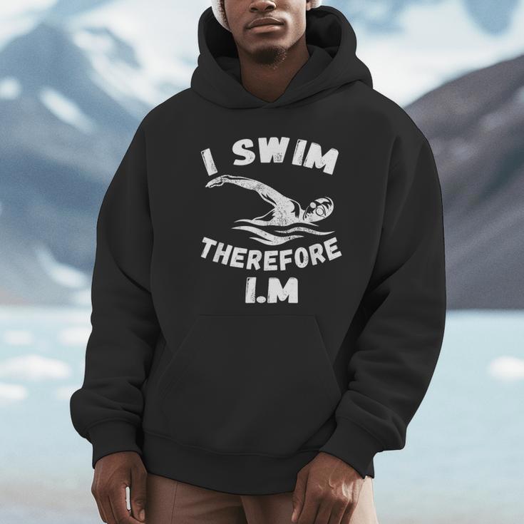 Swimming Competitive Freestyle Swim For Swimmer Unisex Hoodie