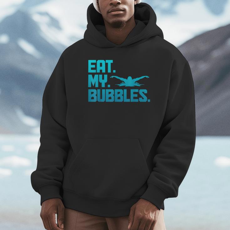 Swimming Eat My Bubbles Swimmer Swim Unisex Hoodie Swimming Eat My Bubbles Swimmer Swim Unisex Hoodie