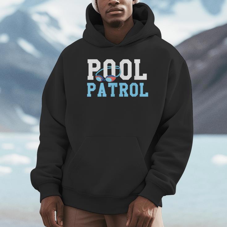 Swimming Swimmer Swim Pool Patrol Coach Dad Unisex Hoodie Swimming Swimmer Swim Pool Patrol Coach Dad Unisex Hoodie