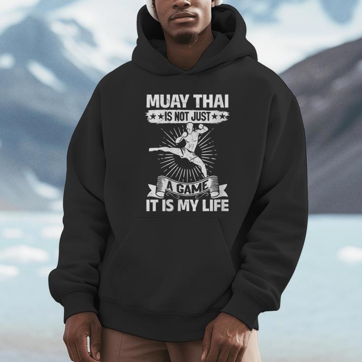 Women's Muay Thai Muay Thai Is Not Just a Game It Is My Life Unisex Hoodie