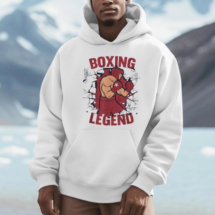 Boxing Legend Professional Boxer Muay Thai Boxing Unisex Hoodie