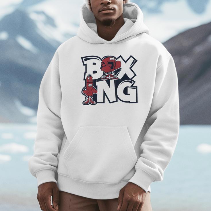 Boxing Professional Boxer Muay Thai Kickboxer Fan Boxing Unisex Hoodie
