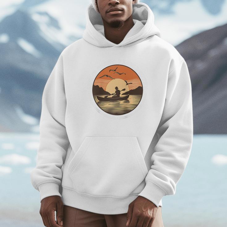 Kayak Kayaker Canoes-Boating Paddle-Life Canadier-Canoe Raglan Baseball Tee Unisex Hoodie