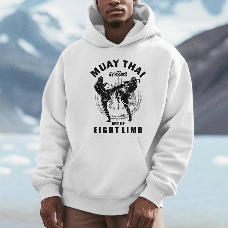 Muay Thai Art Of Eight Limb Unisex Hoodie Muay Thai Art Of Eight Limb Unisex Hoodie