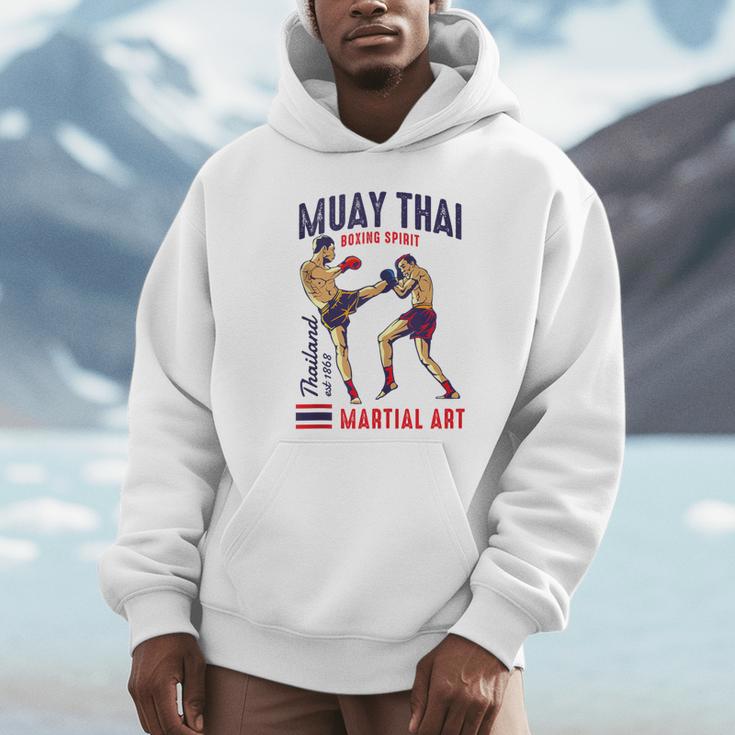 Muay Thai Boxing Spirit Martial Art Unisex Hoodie