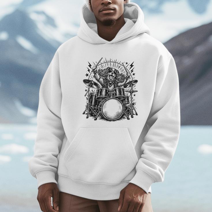 Spaniel Rock Drum Kit Unisex Hoodie Spaniel Rock Drum Kit Unisex Hoodie