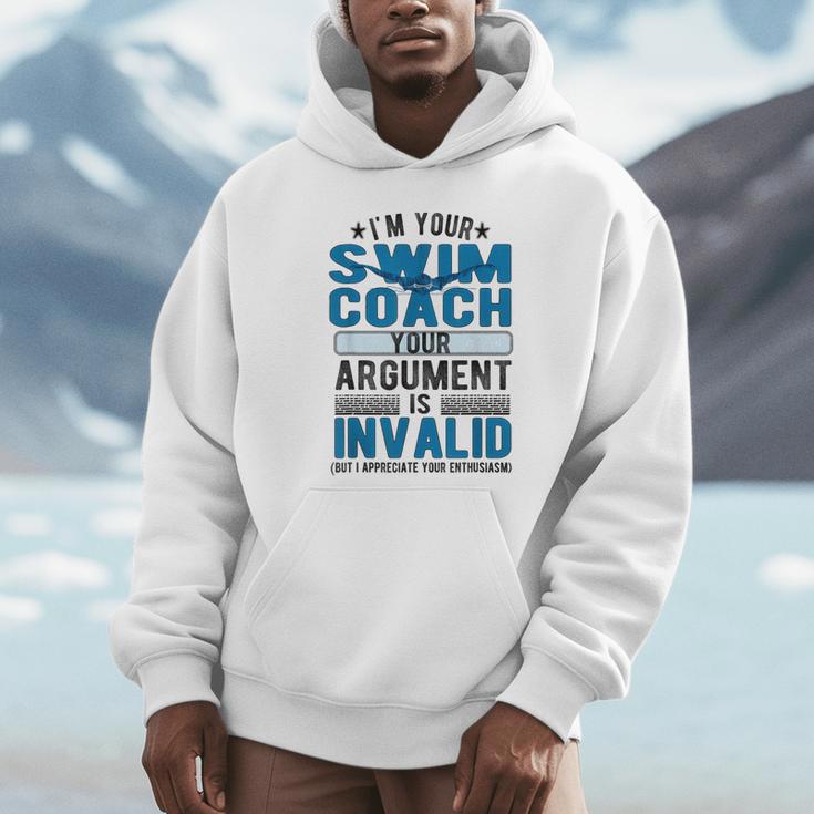 Swim Coach Swimming Coach Unisex Hoodie Swim Coach Swimming Coach Unisex Hoodie