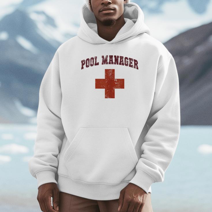 Swimming Pool Manager Beach Vacay Lifeguards Swim Cruise Unisex Hoodie Swimming Pool Manager Beach Vacay Lifeguards Swim Cruise Unisex Hoodie