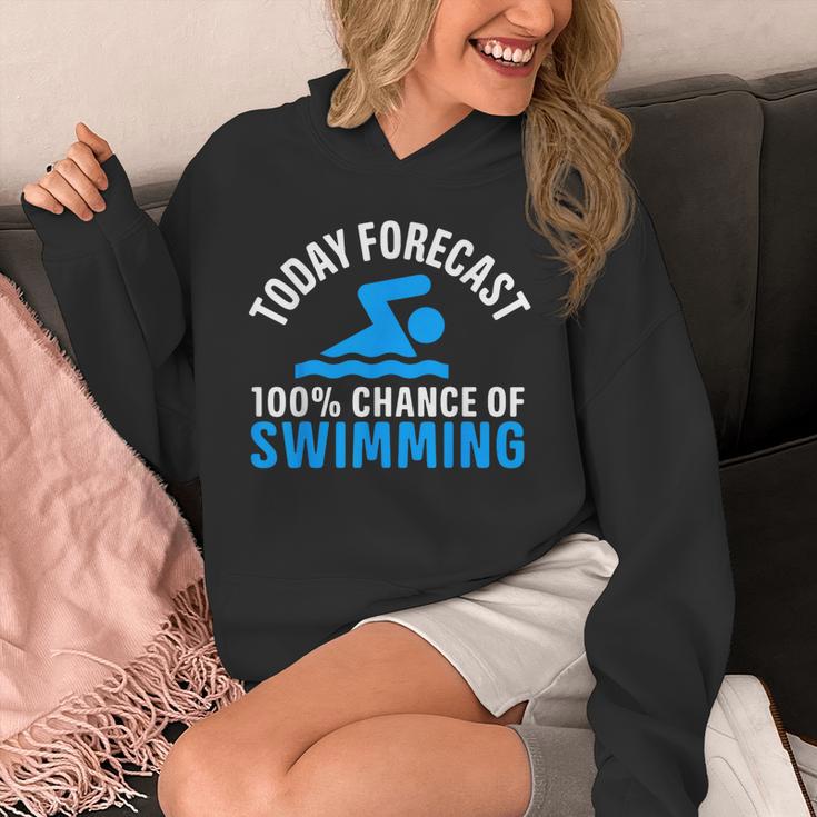 100 Chance Of Swimming Swimmer Swimming Unisex Hoodie 100 Chance Of Swimming Swimmer Swimming Unisex Hoodie