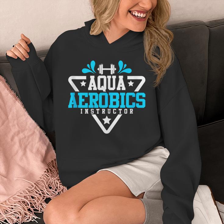 Aqua Aerobics Swimming Water Instructor Fitness Waterobics Unisex Hoodie