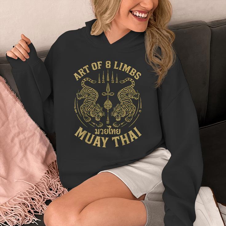 Art Of 8 Limbs MMA Tiger Muay Thai Fighter Muay Thai Unisex Hoodie