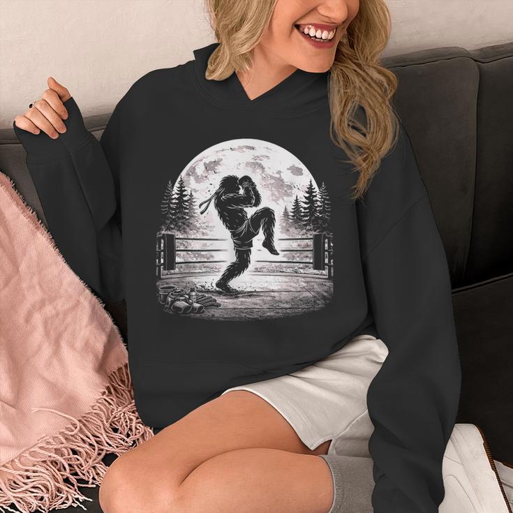 Bigfoot Muay Thai Boxer Martial Arts Sasquatch Unisex Hoodie Bigfoot Muay Thai Boxer Martial Arts Sasquatch Unisex Hoodie