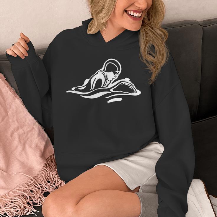 Breaststroke Swimming Stylized Design For Swimmers Unisex Hoodie Breaststroke Swimming Stylized Design For Swimmers Unisex Hoodie