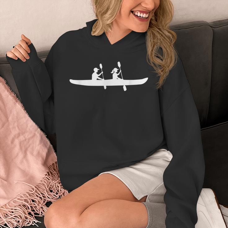 Canoe Couple Canoe Team Canoe Lover Canoeing Tour Summer Men Women Kids Unisex Hoodie