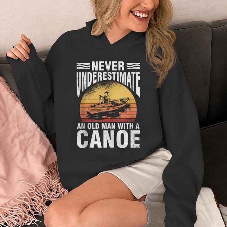 Canoe Old Man Sleeveless Unisex Hoodie