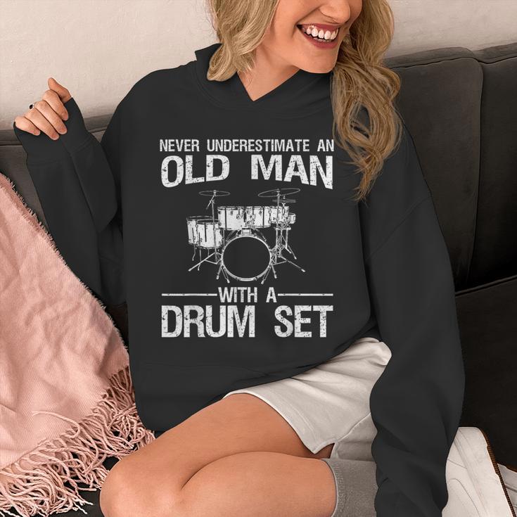 Cool Drummer Art Men Dad Drum Set Player Drum Kit Musician Unisex Hoodie Cool Drummer Art Men Dad Drum Set Player Drum Kit Musician Unisex Hoodie